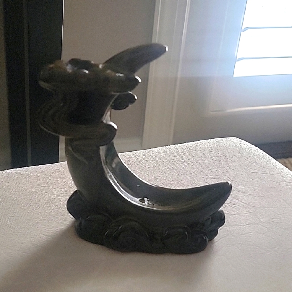 🌙 Crescent Moon Backflow Incense Burner
